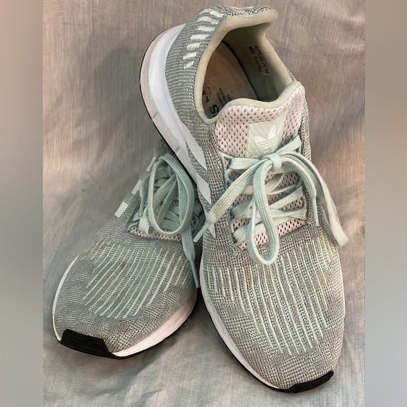 adidas Light Green Athletic Shoes - Picture 2 of 10